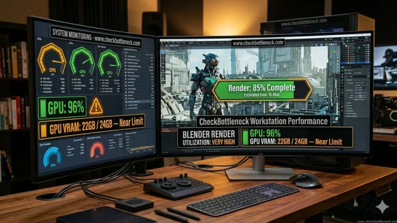 3D Rendering Bottleneck Calculator