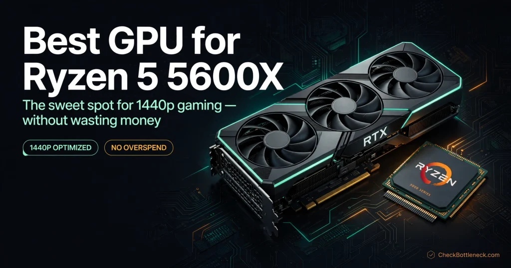 Best GPU for Ryzen 5 5600X Without Bottleneck (7 Picks for 2026)